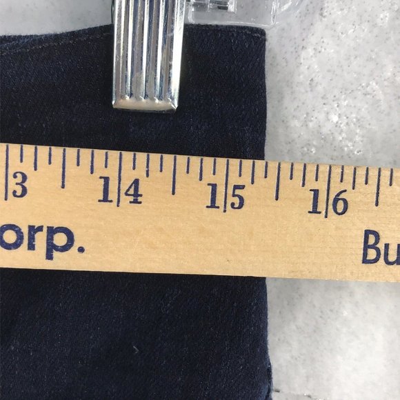 Gloria Vanderbilt Womens Jeans Alana Bootcut Size 6 Dark Wash Mid Rise Stretch - Picture 6 of 10